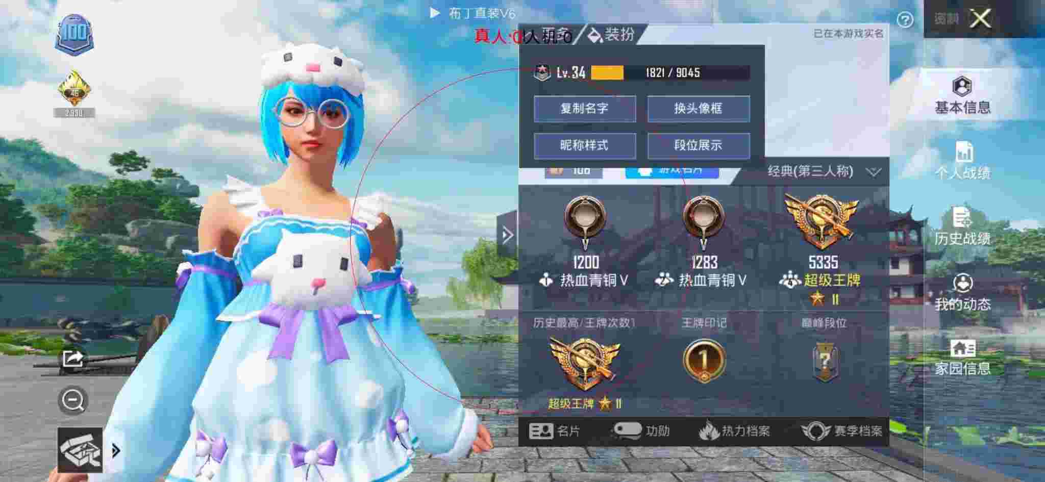 和平精英布丁直装透视 - 和平精英s14科技之星人物捏脸辅助预览图